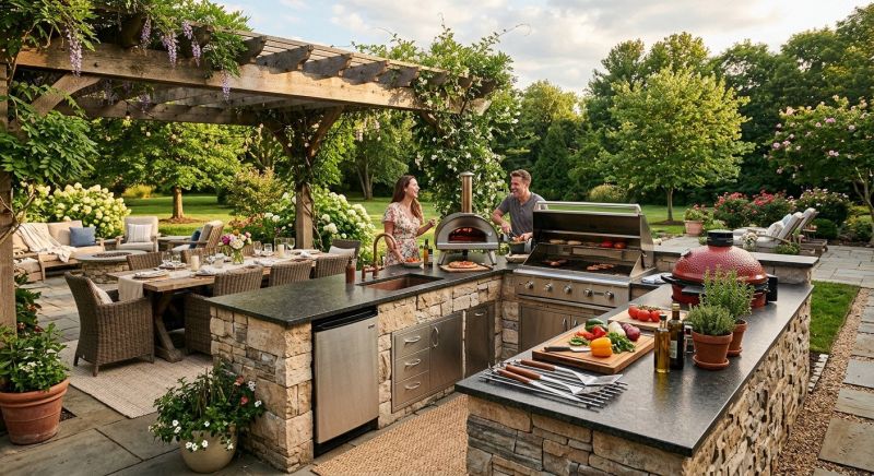 Outdoor Kitchen Remodeling in Napa, CA