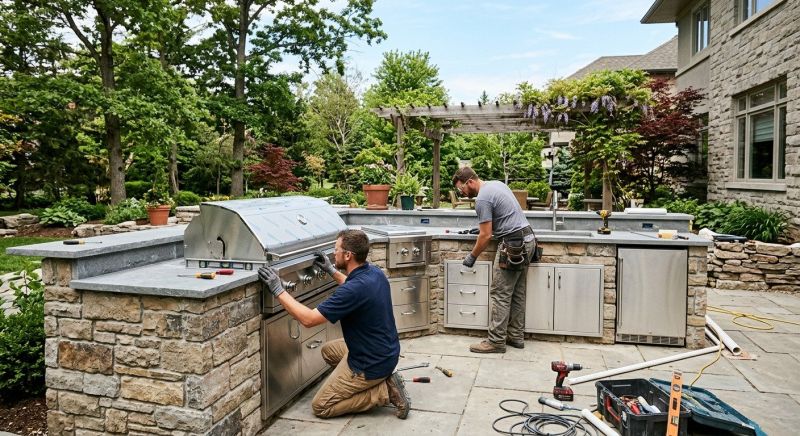 Outdoor Kitchen Remodeling in Pearland, TX