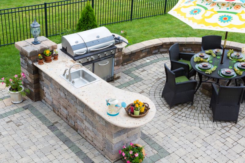 Outdoor Kitchen Renovation in Katy, TX